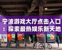 寧波游戲大廳點擊入口：探索最熱娛樂新天地