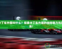 卡丁車外圍叫什么？探索卡丁車外圍的獨特魅力與玩法！