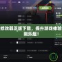 如何通過修改器正版下載，提升游戲體驗，暢享無限樂趣！