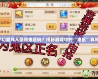 夢幻超凡入圣是鬼區(qū)嗎？揭秘游戲中的“鬼區(qū)”真相！