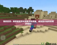 我的世界：網易版超富村莊種子碼揭秘，體驗露天地牢的奇妙冒險！