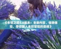 《永恒之塔5.8版本：全新內容、驚艷體驗，帶你踏入未知冒險的巔峰》