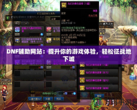 DNF輔助網(wǎng)站：提升你的游戲體驗(yàn)，輕松征戰(zhàn)地下城