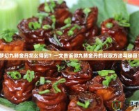 夢幻九轉(zhuǎn)金丹怎么得到？一文告訴你九轉(zhuǎn)金丹的獲取方法與秘籍！