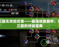 真三國無雙招式表——最強技能解析，激戰三國的終極寶典