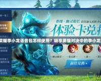 王者榮耀李小龍語音包怎樣使用？暢享英雄對決中的李小龍風采！