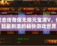 變態(tài)傳奇爆無限元寶滿V，體驗最刺激的暢快游戲世界