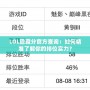 LOL隱藏分官方查詢：如何精準了解你的排位實力？