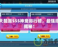 天天酷跑SSS神寵排行榜，最強(qiáng)搭檔揭秘！