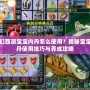 夢幻西游寶寶內丹怎么使用？揭秘寶寶內丹使用技巧與養成攻略