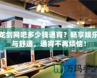 龍劍網吧多少錢通宵？暢享娛樂與舒適，通宵不再煩惱！