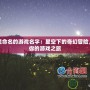 以星星命名的游戲名字：星空下的奇幻冒險，點亮你的游戲之旅