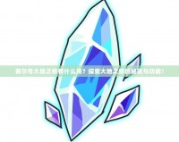 賽爾號(hào)大地之核有什么用？探索大地之核的秘密與功能！