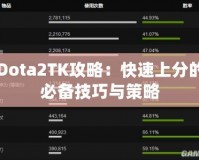 Dota2TK攻略：快速上分的必備技巧與策略