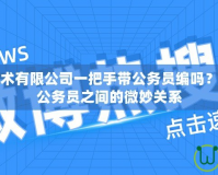 問道信息技術有限公司一把手帶公務員編嗎？揭秘企業與公務員之間的微妙關系