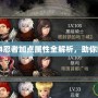 艾諾迪亞4忍者加點屬性全解析，助你制霸戰場！