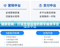 輔助官網：打造無縫連接的數字服務平臺