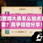 夢幻西游大唐怎么加點更厲害？高手經驗分享！