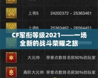 CF軍銜等級2021——一場全新的戰斗榮耀之旅