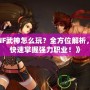 《DNF武神怎么玩？全方位解析，讓你快速掌握強(qiáng)力職業(yè)！》