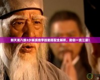 新天龍八部3少林派絕學(xué)技能搭配全解析，助你一統(tǒng)江湖！