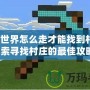 我的世界怎么走才能找到村莊？探索尋找村莊的最佳攻略！