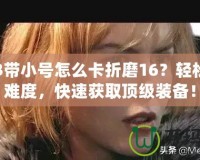 暗黑3帶小號怎么卡折磨16？輕松升高難度，快速獲取頂級裝備！