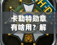 卡勒特勛章有啥用？解密這項榮譽背后的價值與意義