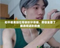 和平精英段位等級(jí)劃分詳細(xì)，帶你全面了解游戲進(jìn)階路線