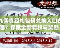 九陰真經禮包碼兌換入口在哪？探索全新特權與獎勵！
