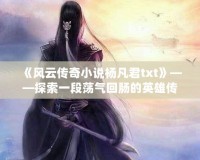 《風云傳奇小說楊凡君txt》——探索一段蕩氣回腸的英雄傳奇