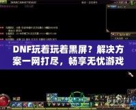 DNF玩著玩著黑屏？解決方案一網(wǎng)打盡，暢享無憂游戲體驗(yàn)！