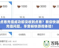 DNF點卷充值成功卻沒收到點卷？教你快速解決充值問題，享受暢快游戲體驗！