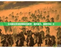 《三國無雙5修改器戰(zhàn)馬修改：提升戰(zhàn)力，馳騁沙場！》