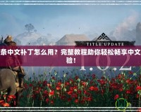 刺客信條中文補丁怎么用？完整教程助你輕松暢享中文游戲體驗！