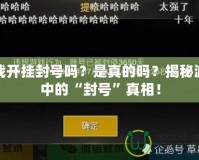 挑戰開掛封號嗎？是真的嗎？揭秘游戲中的“封號”真相！