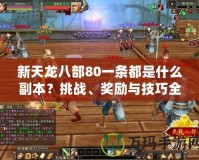 新天龍八部80一條都是什么副本？挑戰、獎勵與技巧全解析！