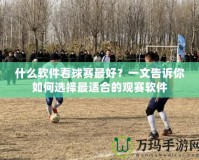 什么軟件看球賽最好？一文告訴你如何選擇最適合的觀賽軟件