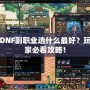 DNF副職業選什么最好？玩家必看攻略！