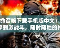 使命召喚下載手機(jī)版中文：暢享刺激戰(zhàn)斗，隨時(shí)隨地的槍戰(zhàn)體驗(yàn)