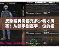 反恐精英需要充多少錢才厲害？從新手到高手，你的投資價值幾何！