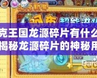 洛克王國龍源碎片有什么用？揭秘龍源碎片的神秘用途！