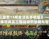 《三國志13完全漢化手機(jī)版》——帶你體驗(yàn)真實(shí)三國戰(zhàn)場的策略與智慧