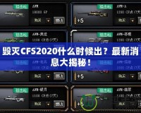 毀滅CFS2020什么時候出？最新消息大揭秘！