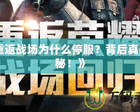 《重返戰場為什么停服？背后真相揭秘！》