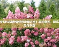 夢(mèng)幻40級(jí)劇情任務(wù)攻略大全：輕松通關(guān)，暢享無盡樂趣