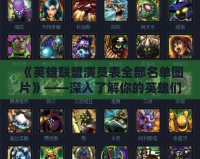 《英雄聯盟演員表全部名單圖片》——深入了解你的英雄們！