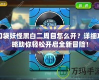 口袋妖怪黑白二周目怎么開？詳細攻略助你輕松開啟全新冒險！