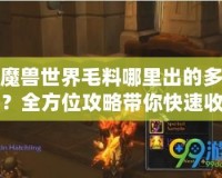 魔獸世界毛料哪里出的多？全方位攻略帶你快速收集！