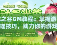 龍之谷GM教程：掌握游戲管理技巧，助力你的游戲世界繁榮